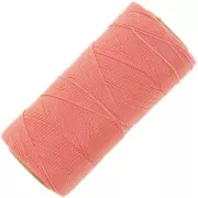 Bobina de hilo encerado Linhasita para micro macramé 0.5 mm - Coral (640) x335m