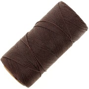 Bobina de hilo encerado Linhasita para micro macramé 1 mm - Cacao (667) x168m|raw }}