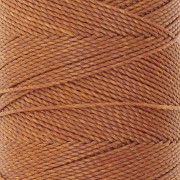 Bobina de hilo encerado Linhasita para micro macramé 1 mm - Ámbar (388) x168m