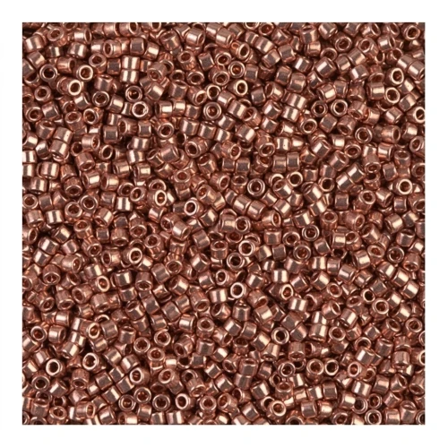 Miyuki Delica 11/0 DB0040 - Copper Plated x5g