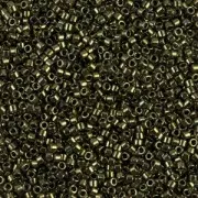 Miyuki Delica 11/0 DB0011 - Verde oliva metalizado x8 g