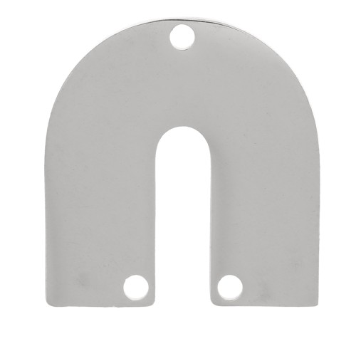 Entrepieza en forma de U 17x16 mm - Acero inoxidable 304 x1