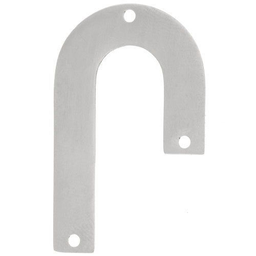 Colgante candelabro asimétrico 35x21 mm - Acero inoxidable 304 x1