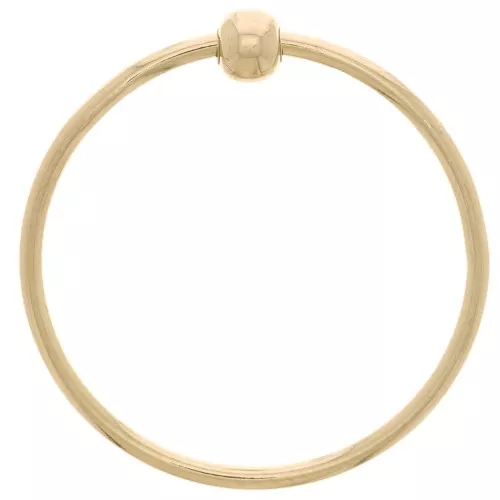 Anillo spinner - anillo anti-estrés - Tamaño 52 - Gold Filled x1