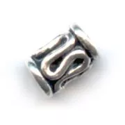 Tubo 6x4 mm Plata x10