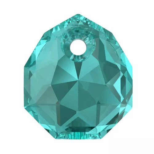 PureCrystal 6436 Colgante Majestuoso 9 mm - Circón Azul x1