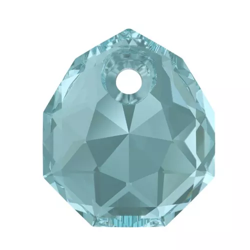 PureCrystal 6436 Colgante Majestic 9 mm - Aguamarina x1