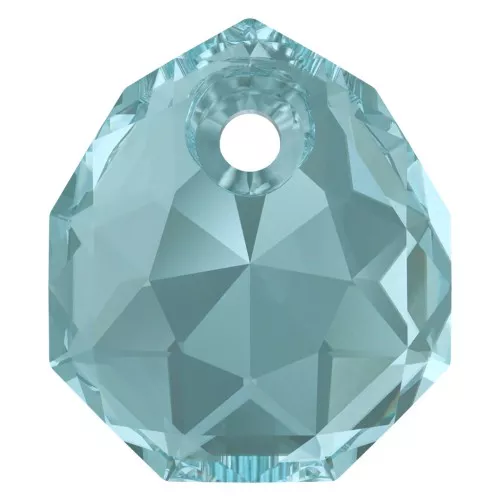PureCrystal 6436 Colgante Majestic 11,5 mm - Aguamarina x1