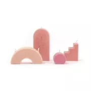 Molde para velas - 4 formas - Creative Seed - Geometric x1