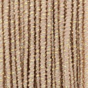 Bobina de hilo italiano Bliss Elastico 1 mm - Arena - Dorado x30m|raw }}