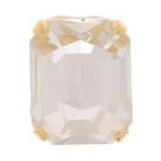 Cristal engaste Aurora A4610 Step Cut Octagon 10x8 mm - Dorado - Crystal x1|raw }}