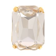 Cristal engaste Aurora A4627 Octagon 14x10 mm - Dorado - Crystal x1|raw }}