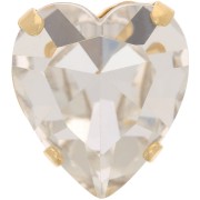 Cristal engaste Aurora A4831 Antique Heart 15.5x14 mm - Dorado - Crystal x1|raw }}