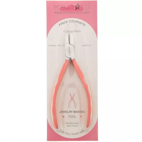 Alicates de corte 14,5 cm de Perles&Co - Satin Touch Coral x1