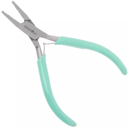 Pinza para cuentas curvada para chapas de 2 y 3 mm x1