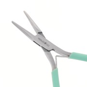Alicates de punta plana con punta larga y fina y muelle 13 cm By Perles&Co - Menta