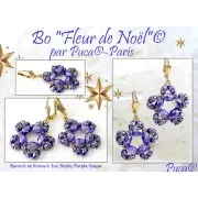 Cuentas de cristal Baros® by Puca® 6x5 mm - Ice Slushy Pineapple x10g