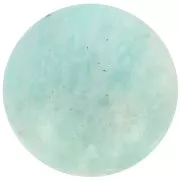 Cabujón de piedra preciosa redondo de 14 mm - Amazonita x1