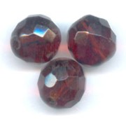 Facetadas 12 mm Smoked Topaz x5|raw }}