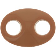 Eslabón acrílico para granos de café 32x23 mm - Camel x1|raw }}