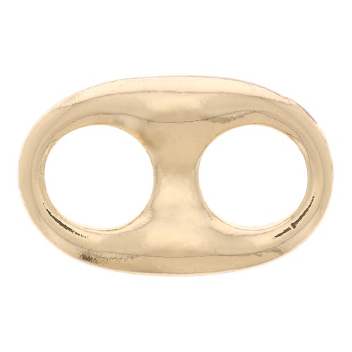 Café en grano 20x13 mm - Dorado x1