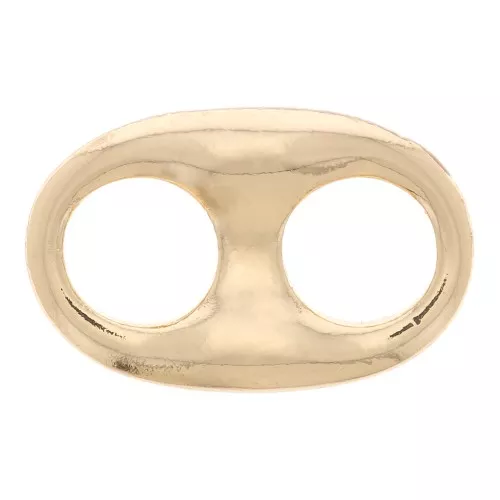 Café en grano 20x13 mm - Dorado x1