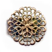 Anillo estampa 19 mm bronce|raw }}