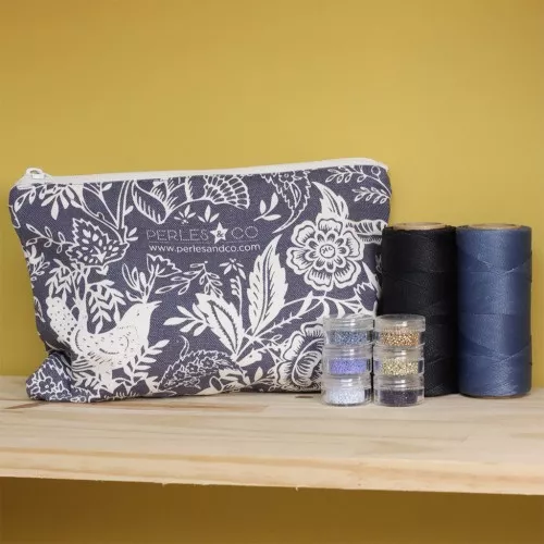 Estuche de pájaros y flores - Exclusivo de Perles&Co x1