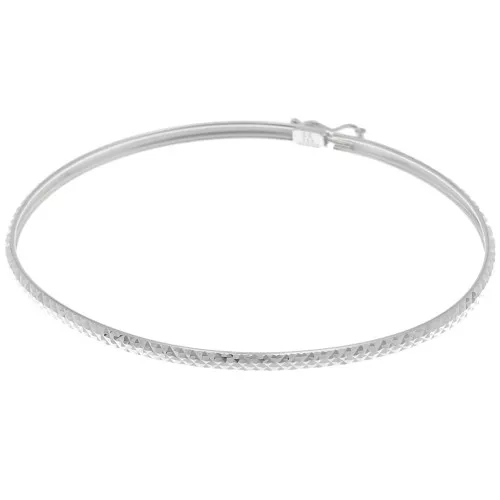 Pulsera Efecto Diamante 2.9 mm - Plata 925 x19.5cm