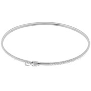 Pulsera Efecto Diamante 2.9 mm - Plata 925 x19.5cm
