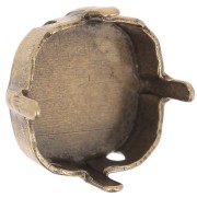Engaste cerrado para PureCrystal 4470 10 mm - Bronce x1