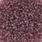 Rocalla Toho 15/0 TO15R6BF - Transparent Medium Amethyst Frosted x8g|raw }}