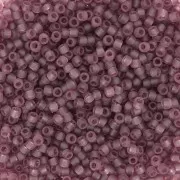 Rocalla Toho 15/0 TO15R6BF - Transparent Medium Amethyst Frosted x8g