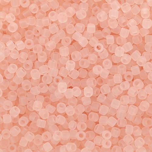 Rocalla Toho 15/0 TO15R11F - Transparent Rosaline Frosted x8g