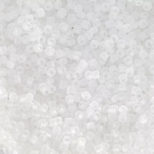 Rocalla Toho 15/0 TO15R1F - Transparent Crystal Frosted x8g