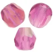 Facetas 3 mm - Fuchsia AB x50