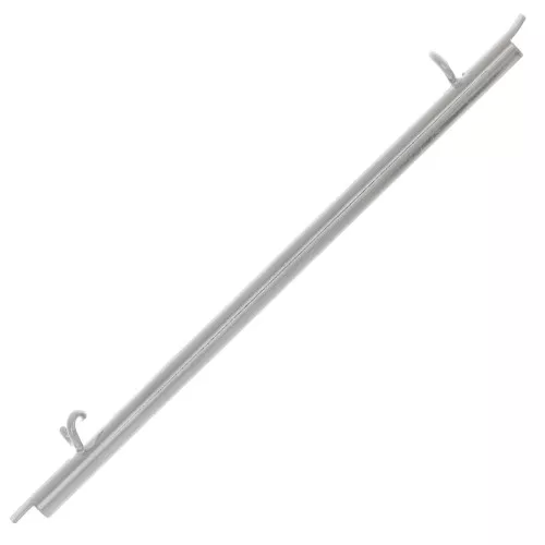 Terminal para tejido de cuentas 60 mm Rhodié x1