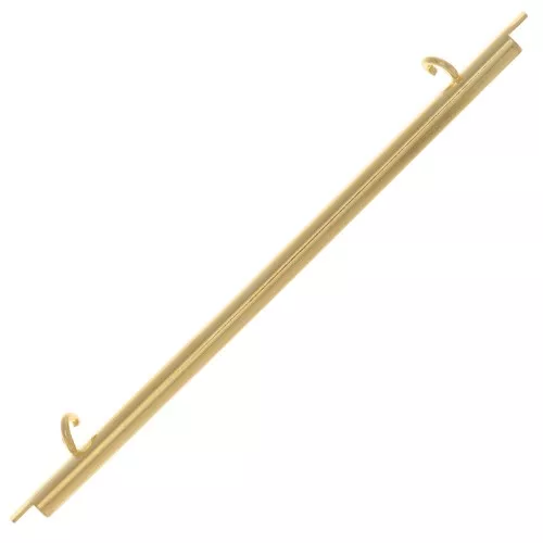 Terminal para tejer semillas Miyuki y Delica 60 mm - Dorada x1