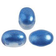 Cuentas de vidrio Samos® by Puca® 7x5 mm - Ice Slushy Azul Frambuesa x10g