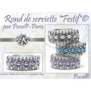 Cuentas de vidrio Samos® by Puca® 7x5 mm - Esmeralda pastel x10g