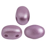 Cuentas de vidrio Samos® by Puca® 7x5 mm - Pastel Lila x10g|raw }}