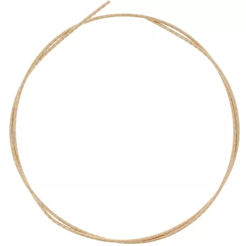 Hilo de diamante semiduro de 1,27 mm Gold filled x50cm