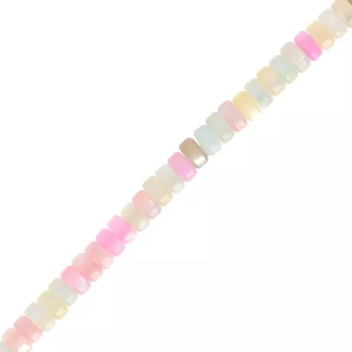 Madreperla Heishi redondeles 4x2 mm - Multicolor x39cm