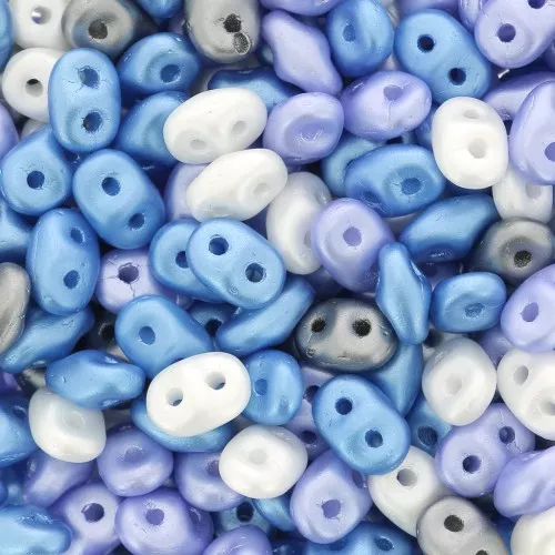 Surtido SuperDuo 2,5x5 mm - Little Boy Blue x10g