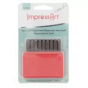 ImpressArt punch set 1.5 mm - Alfabeto mayúscula SIN SERIF x27