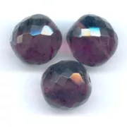 Facetadas 14 mm Amethyst x4