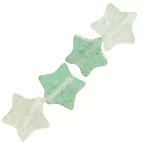 Cuenta estrella 4 mm - Aventurina x4