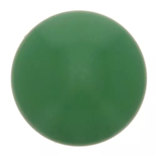 Cabujón redondo de resina opaca 12 mm - Verde abeto x1