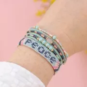 Perlas de resina opaca 4 mm - Rojo x15