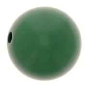 Cuenta de resina opaca 8 mm - Verde abeto x1